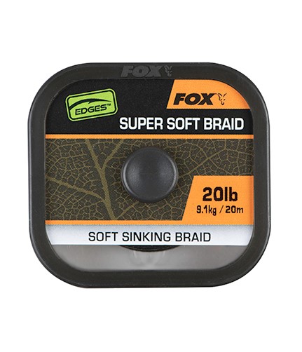 Fox Edges Naturals Soft Braid Hooklength (20m)