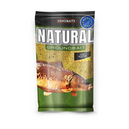 Amorce Sonubaits Natural Carp Scopex Groundbait (1kg)