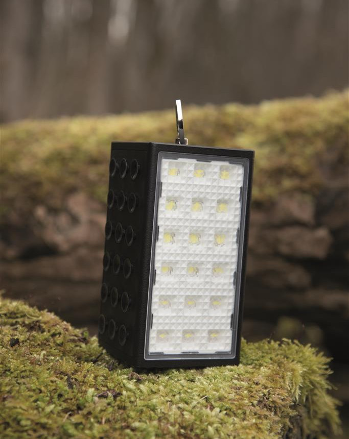 DÖRR Solar Powerbank avec LED Light SL-10600 Black, rechargeable par câble USB ou par panneau photovoltaïque