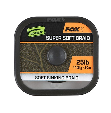 Fox Edges Naturals Soft Braid Hooklength (20m)