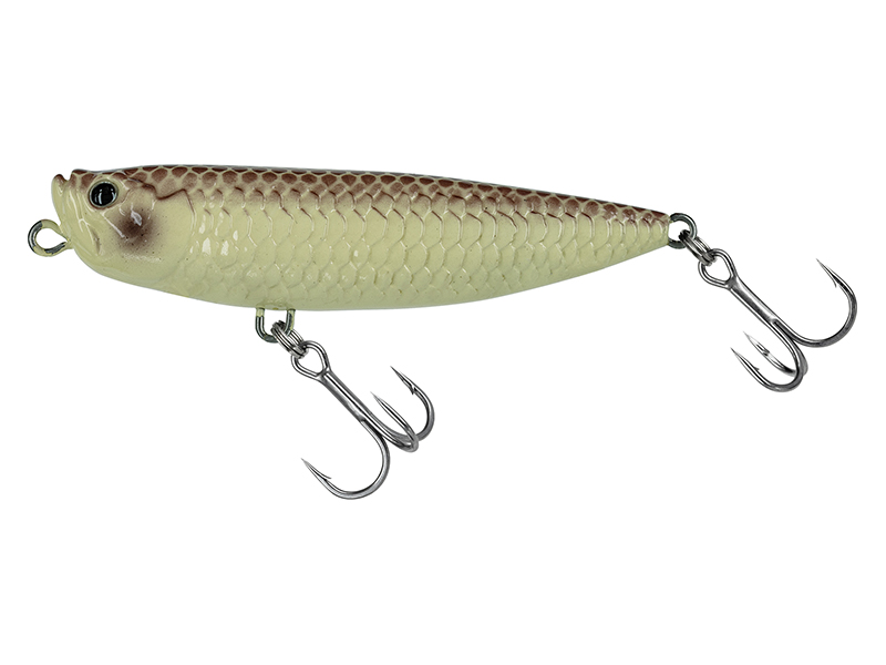 Leurre de Surface Molix WTD-65 Fat Rattlin' Série Tarpon, 6,5cm (6 g) - Bone