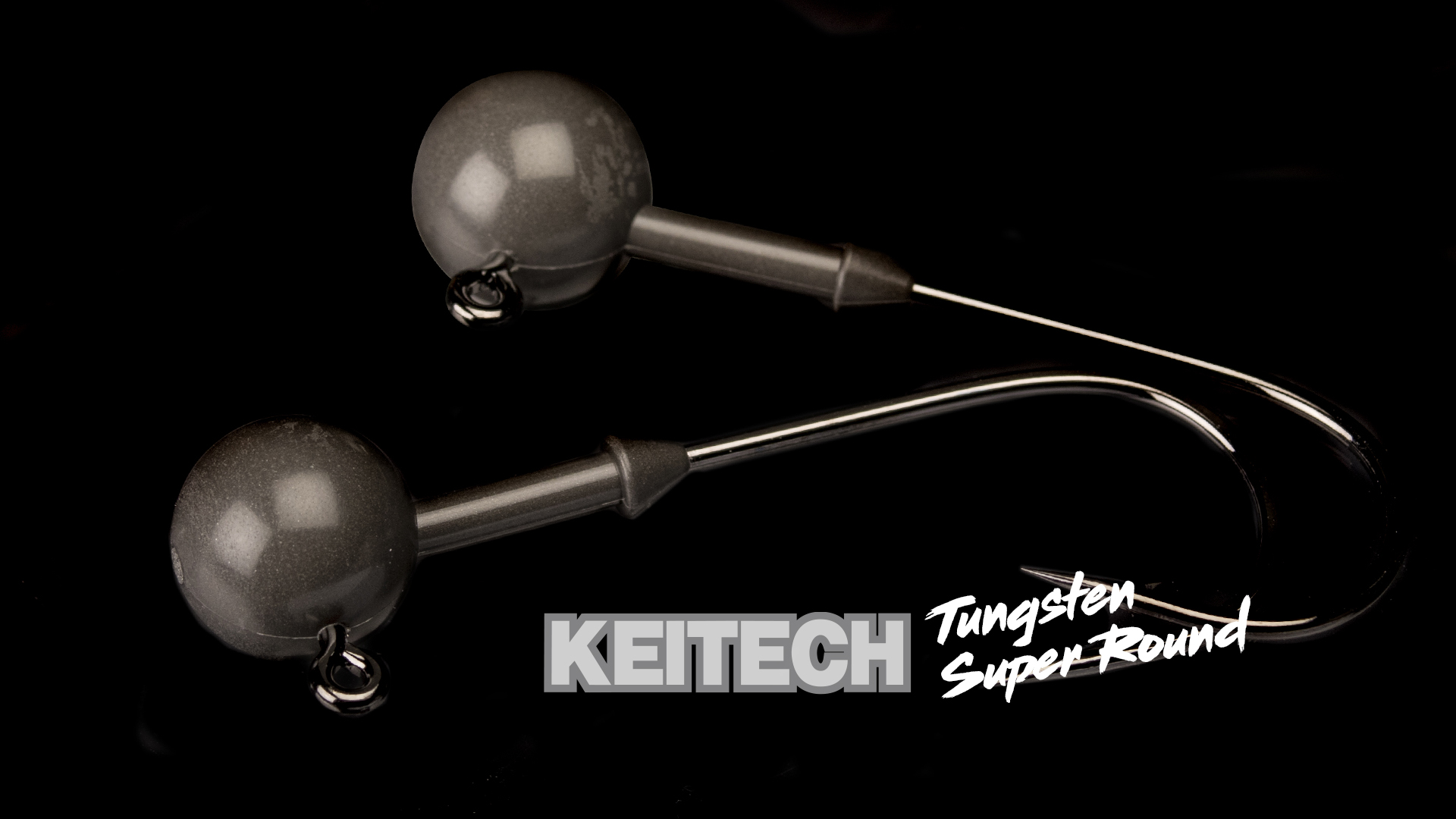 Keitech Tungsten Super Round Jighead 2/0