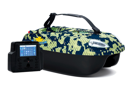 Bateau amorceur BearCreeks iPilot15 Camo + GPS Autopilot