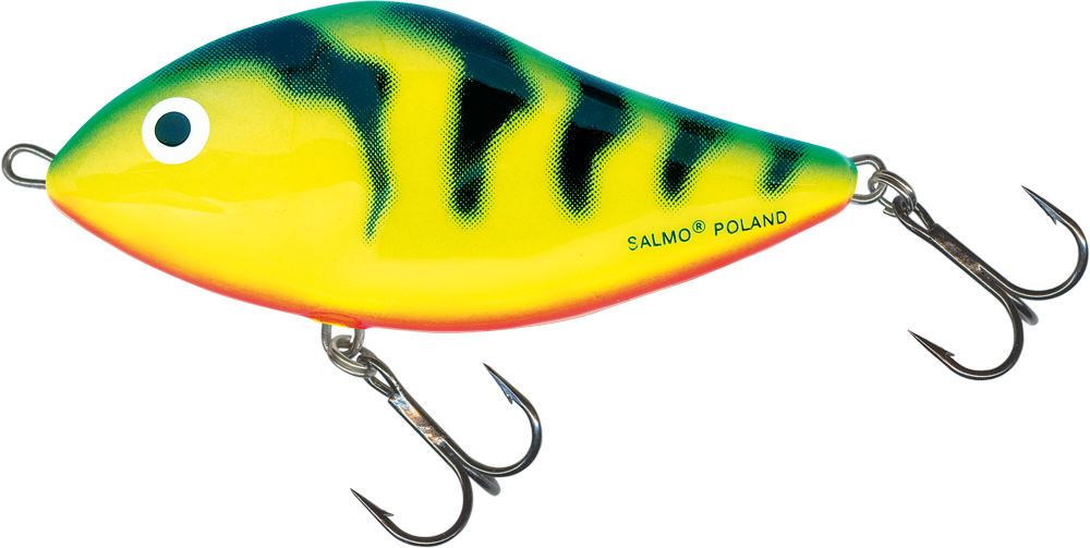 Salmo Slider Sinking - Green Tiger