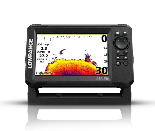 Echosondeur Lowrance Eagle 7 Tripleshot Row Fishfinder (Avec GPS)