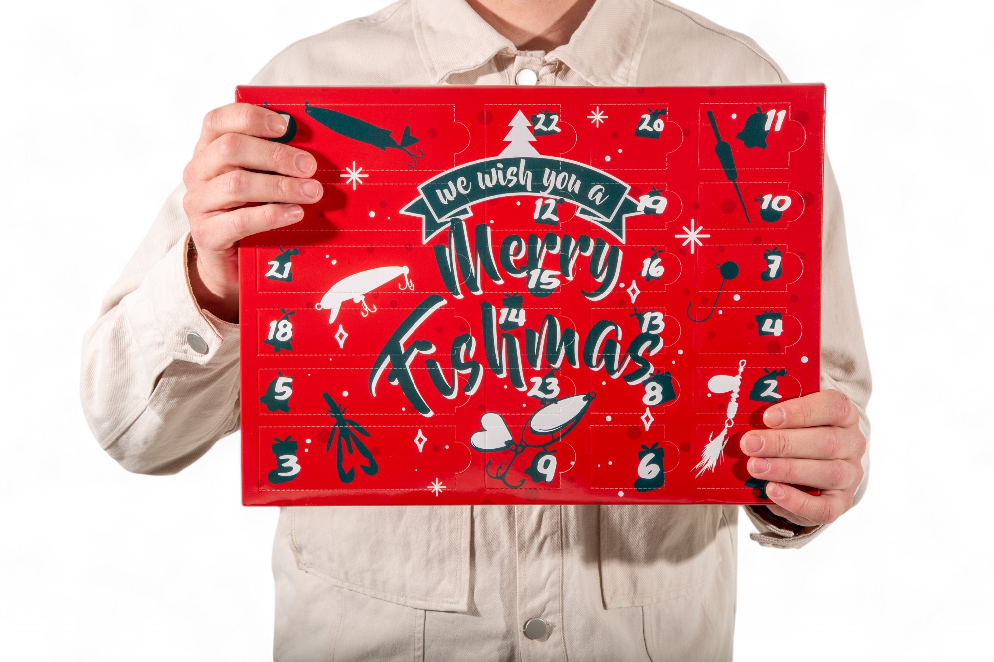 Catchgear Calendrier de l'Avent Merry Fishmas 2024 (24 jours de cadeaux)