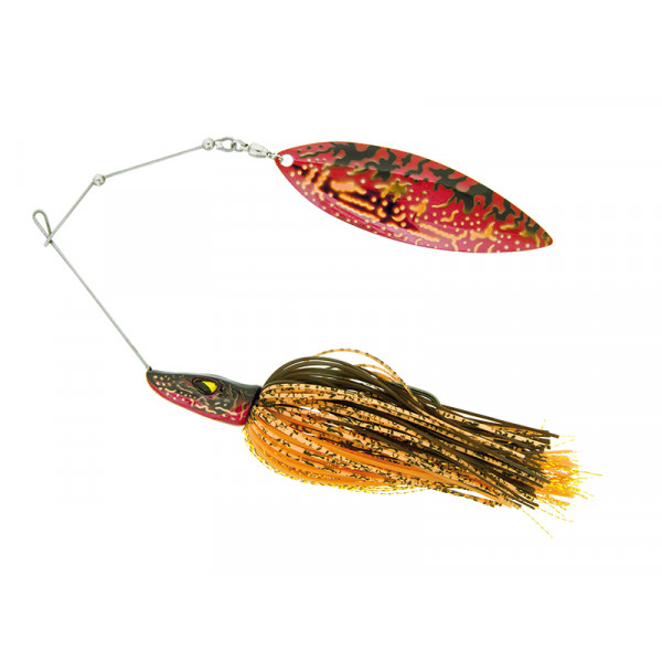 Leurre Molix Pike Spinnerbait - Single Willow Red Tiger