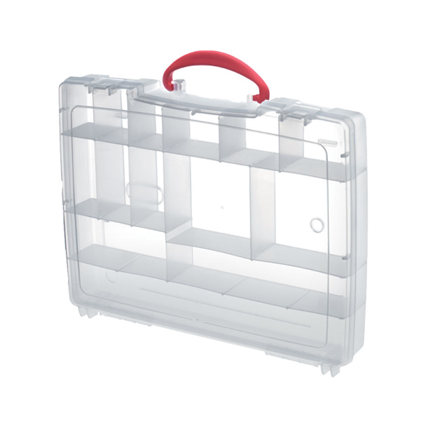 Boîte à accessoires Panaro Attachable Polypropylene Tackle Box - 14 compartiments