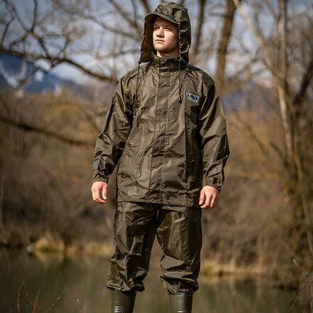 Ensemble de pluie Vass 130-54 Vass-tex W/P Breathable Jacket & Trouser Khaki