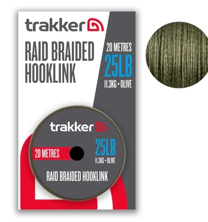 Tresse Trakker Raid Braided Hooklink (20m)