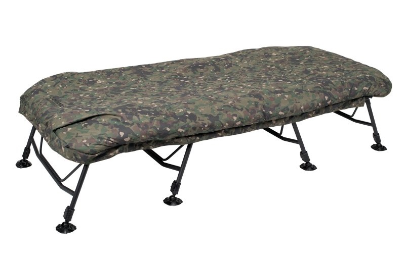 Lit de Camp Trakker RLX 8 Wide Camo avec Système de Couchage 