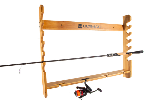 Présentoir Ultimate Wall Bamboo Rod & Reel Rack