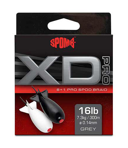 Tresse Fox Spomb XD Pro Braid Grey (300m)