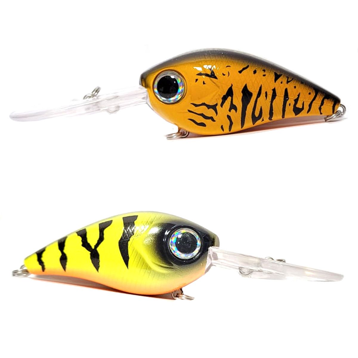 Ensemble de crankbaits River7 R7  6cm (13g) - Gold Tiger