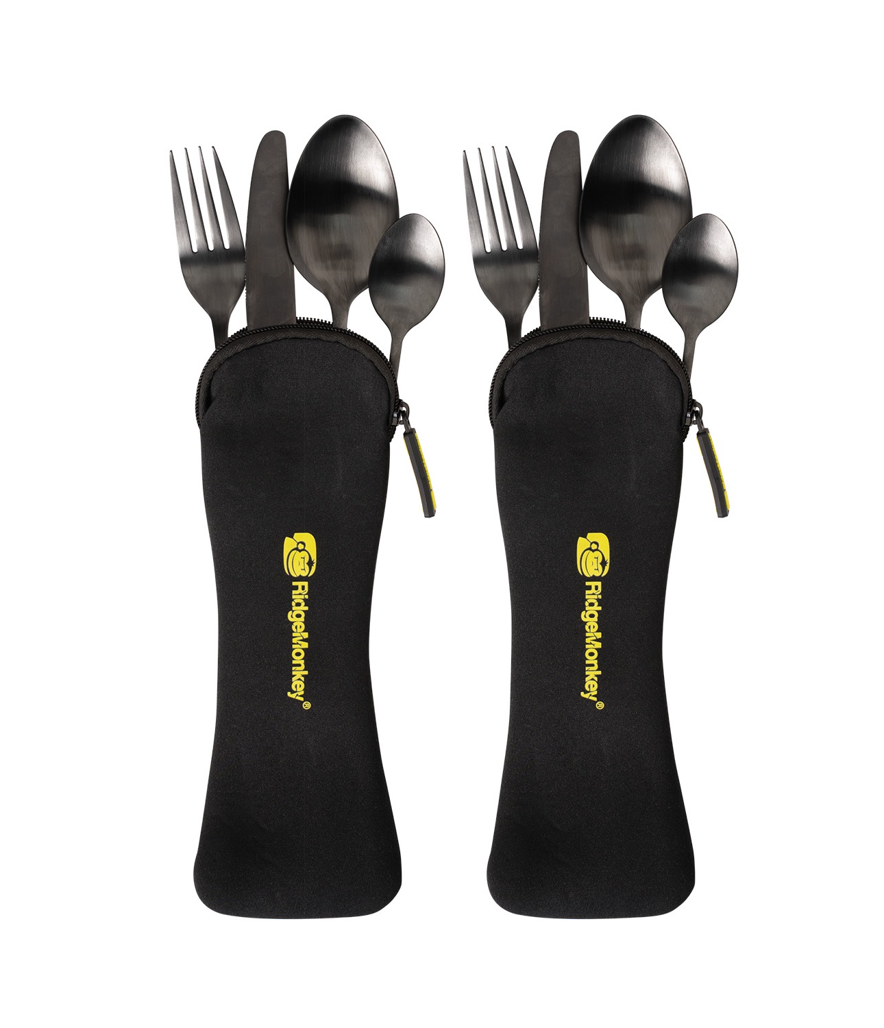 Set de couverts Ridgemonkey DLX Cutlery Set Twin Pack