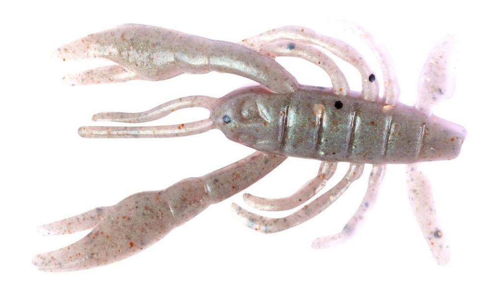Berkley Gulp! Saltwater Crabby 2in Creature Bait (10 pcs) - Peppered Prawn