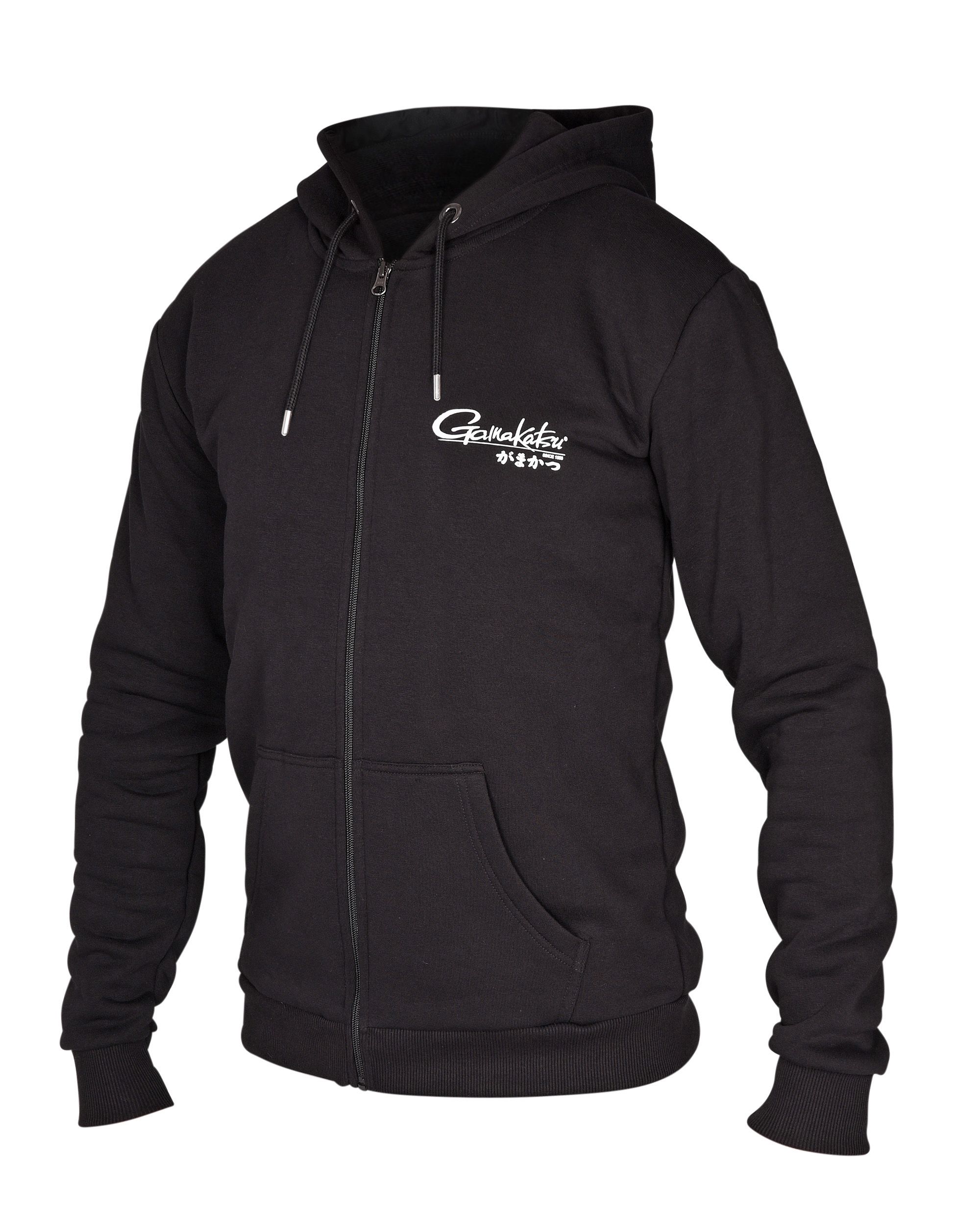 Gilet Gamakatsu Hoodie Classic JP Zipped Black