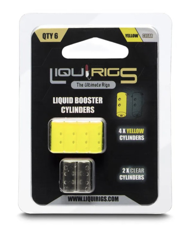 Liquirigs Liquid Booster Cylinders - Yellow & Clear (Jaune)