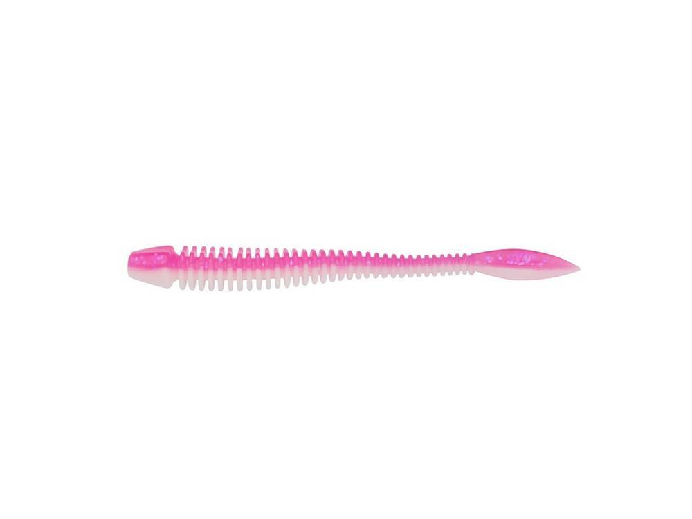 Leurre Truite Berkley Powerbait Power Flail 90 mm  (12 pièces) - Pink/White