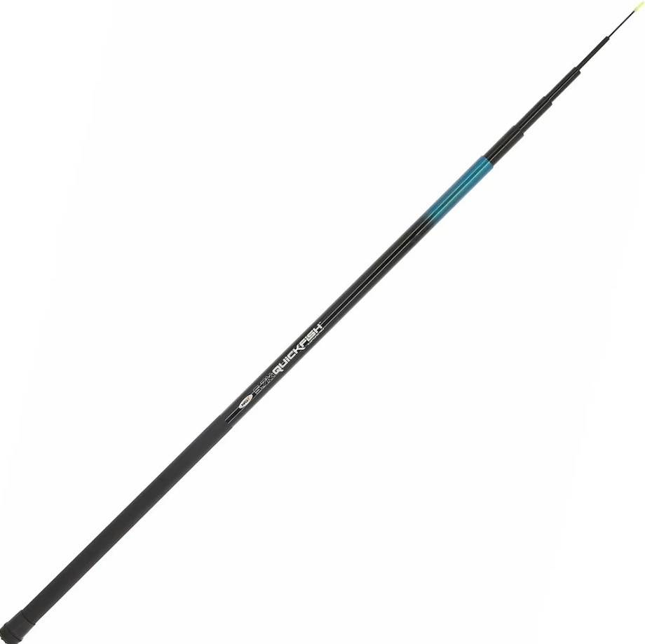 Canne au coup NGT Quickfish Combo Elasticated Pole 5.7m (Avec ligne montée & Dégorgeoir)