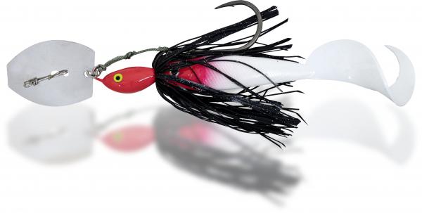 Chatterbait Black Cat Cat Chatter 70g - Red Head