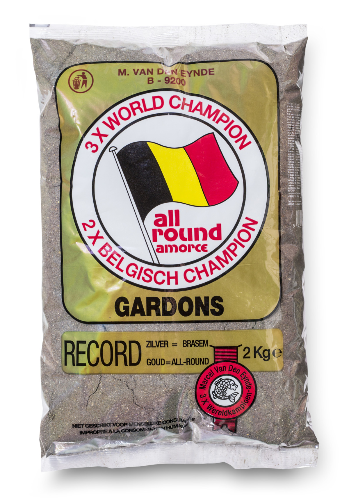 Amorce Marcel Van Den Eynde Record Goud Allround (2kg) - Noire/Black