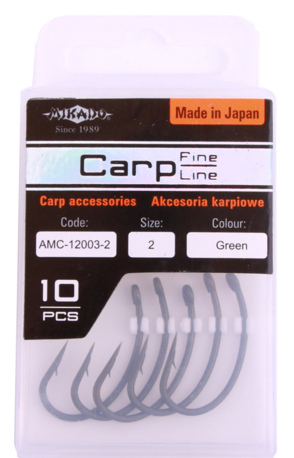Mikado Fine Line Carp Hook avec revêtement en Teflon