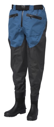 Pantalon de Wading  Scierra Helmsdale 20.000 Waist Bootfoot Cleated Gris/Bleu