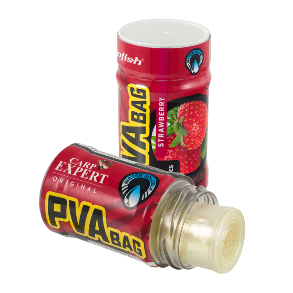 Carp Expert Flavoured PVA Bag - Strawberry 27pcs