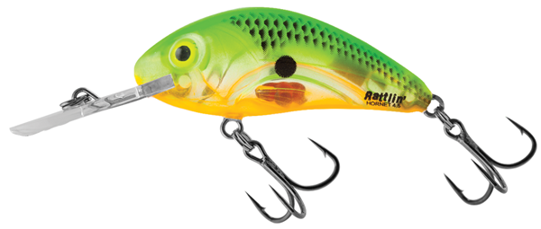Salmo Rattlin Hornet 4,5cm Floating - Clear Chartreuse