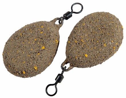 Plombs Ultimate Flat Pear Swivel Sand Camo Lood (2 Pcs)