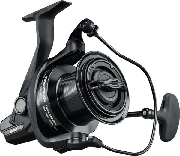 Moulinet Okuma Obsidian Carp Big Pit (Incl. Bobine de réserve)