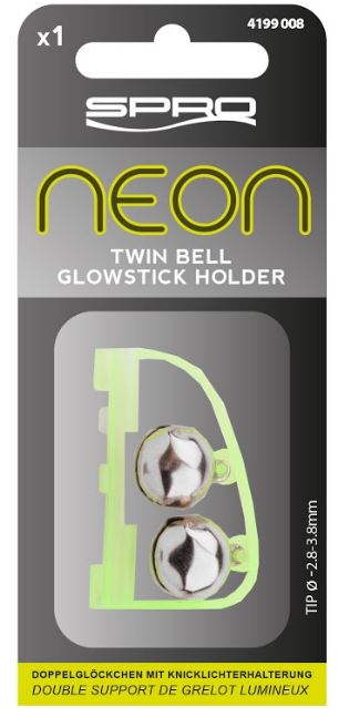 Clochette Spro Neon Clip On Double Bell Holder