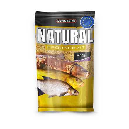 Amorce Sonubaits Natural Big Fish Groundbait (1kg)