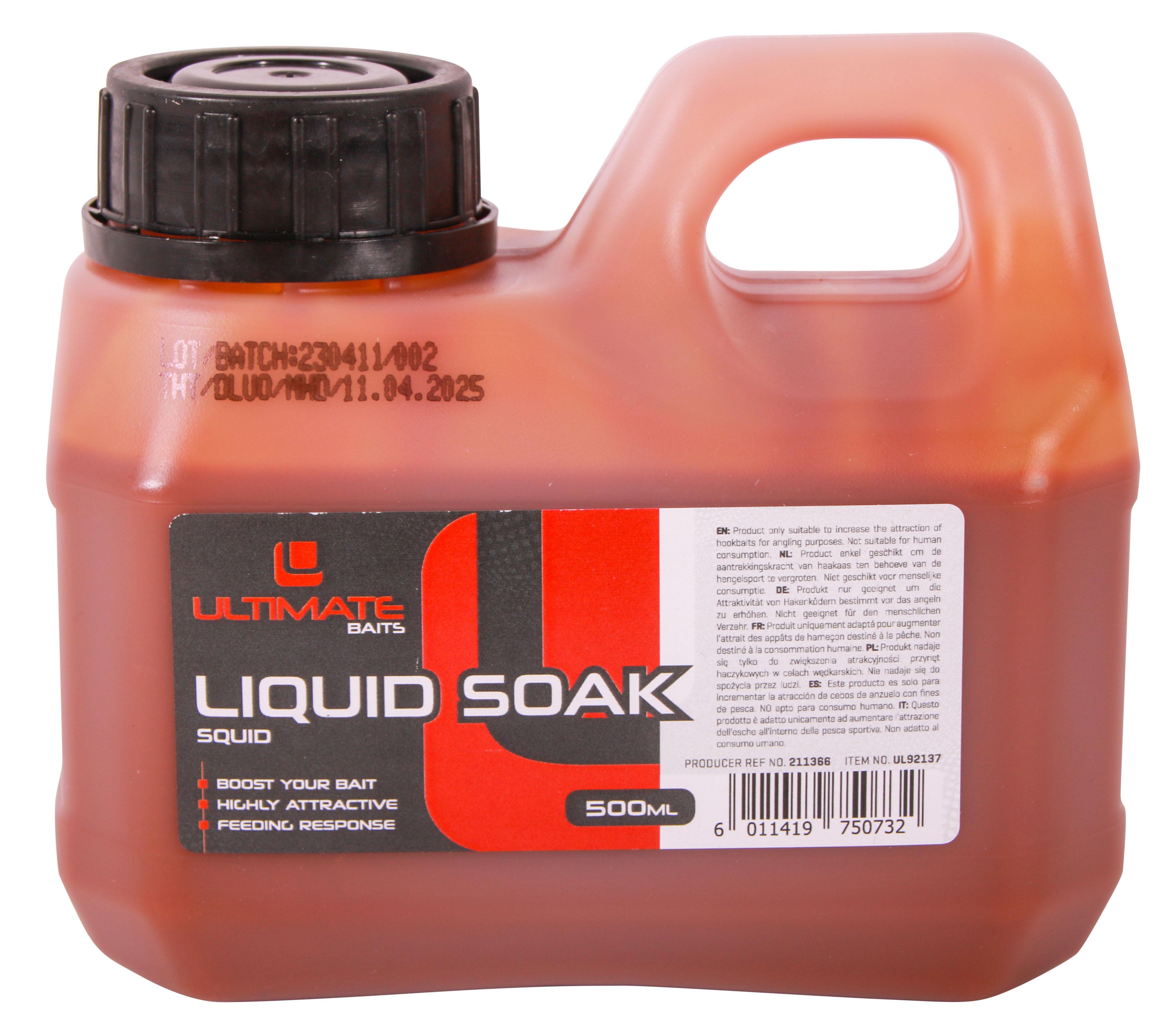 Attractant Ultimate Baits Liquid Soak 500ml