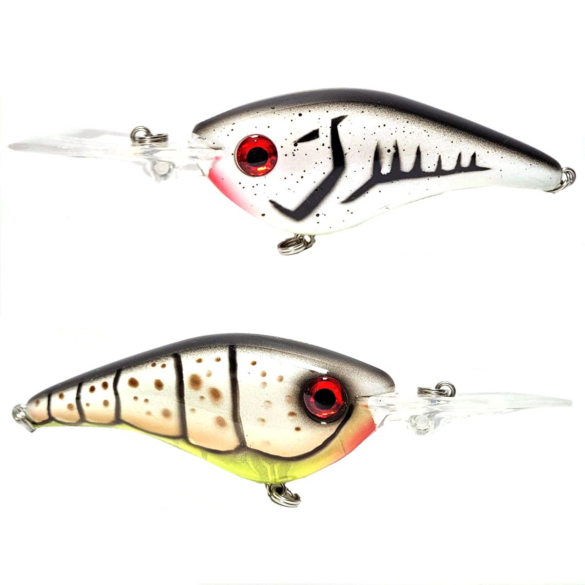 Crankbait River7 R7 MDR 7.5cm (19g) - Ghost Perch