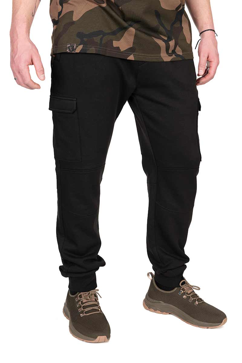 Pantalon de jogging Fox LW Black/Camo Combat Joggers