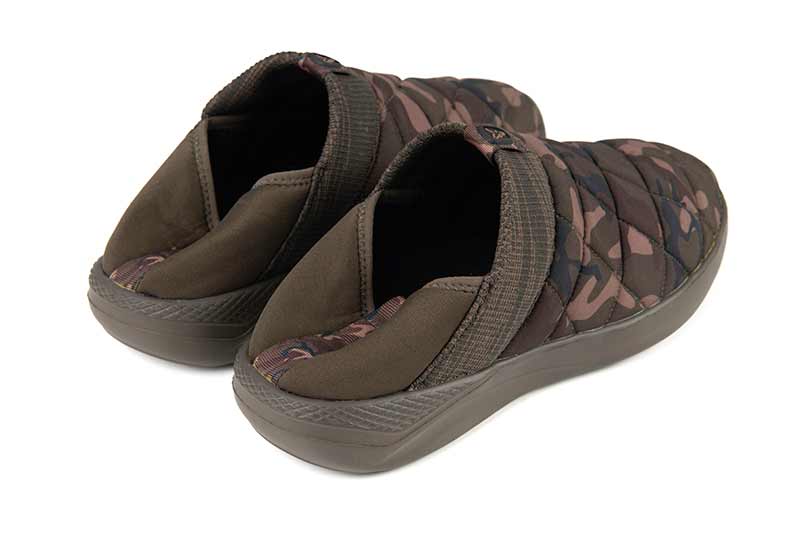 Pantoufles Fox Camo/Khaki Bivvy Slippers