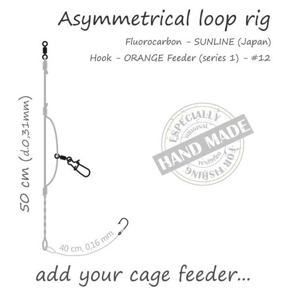 Life-Orange Feeder Rig Symmetrical Loop Sans Feeder