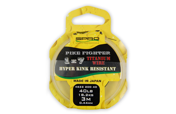 Bas de ligne Spro Pike Fighter Titanium Wire