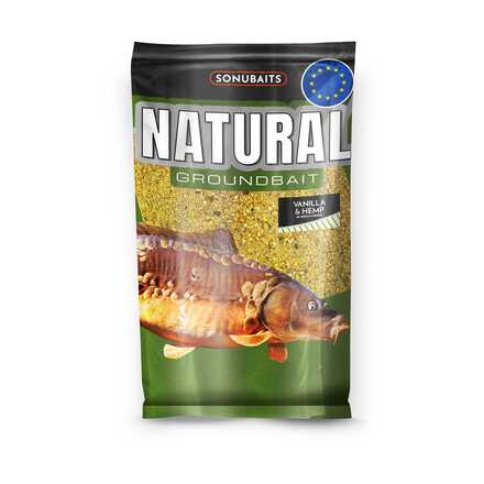 Amorce Sonubaits Natural Vanilla & Hemp Groundbait (1kg)