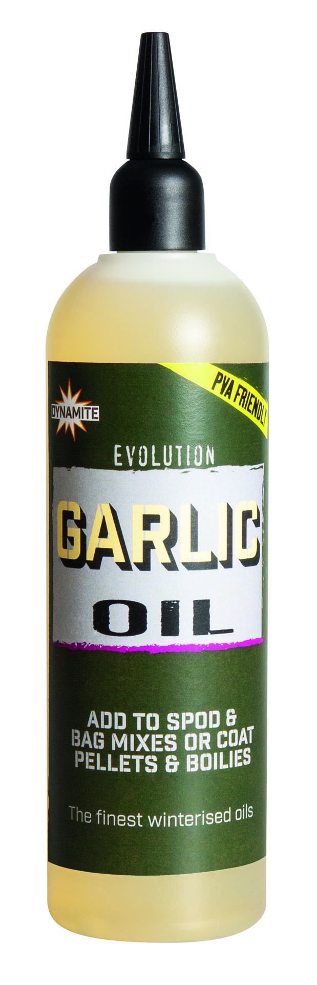 Huile Dynamite Baits Evolution Oil Liquid (300ml) - Garlic/Ail