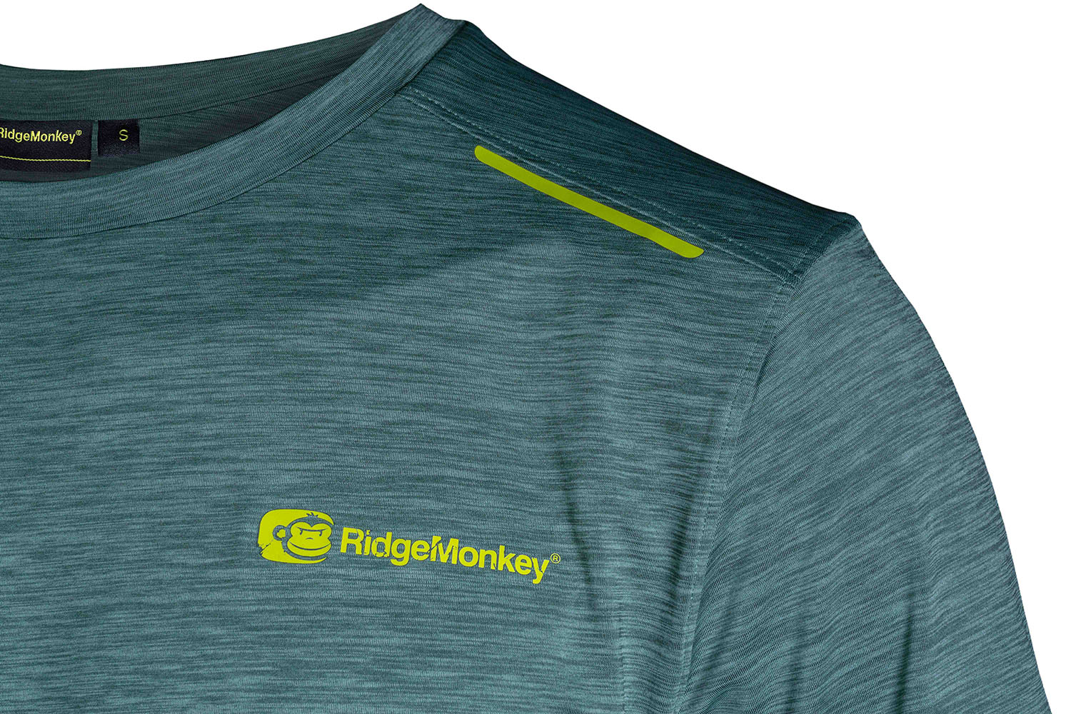 T-shirt enfant RidgeMonkey APEarel CoolTech Green Junior