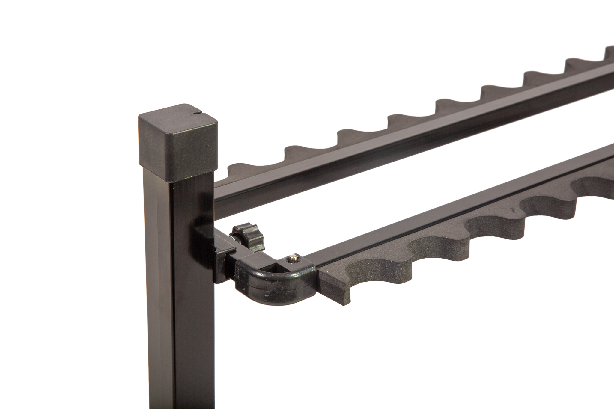 Présentoir pour cannes Ultimate Aluminium Rod Rack Black