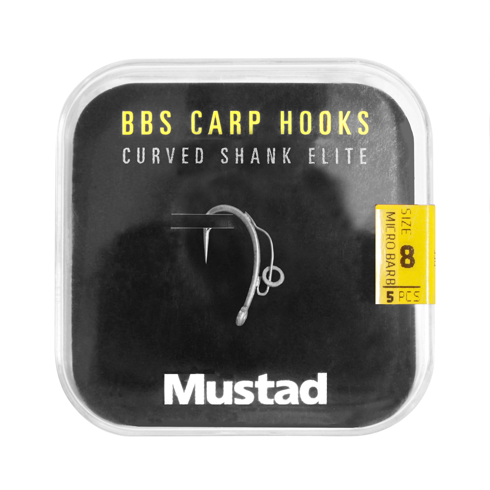 Hemçons carpe Mustad BBS 30 Carp Hooks Pack (6 packages + Multi Box)