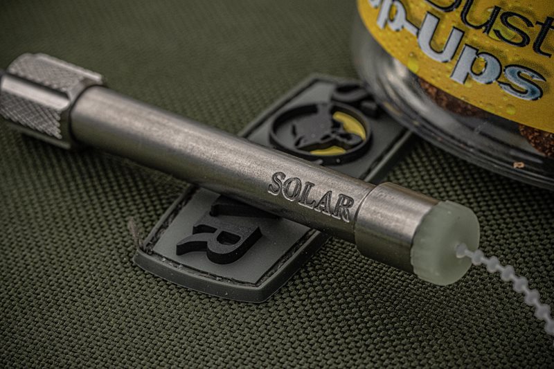 Aiguille à bouillettes Solar P1 Baiting Needle With Boilie Stop Dispenser