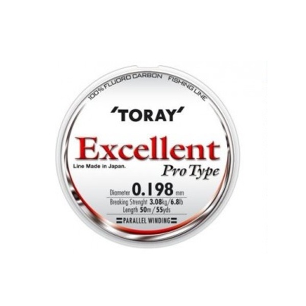 Ligne Toray Excellent 100% Fluorocarbone (50m)