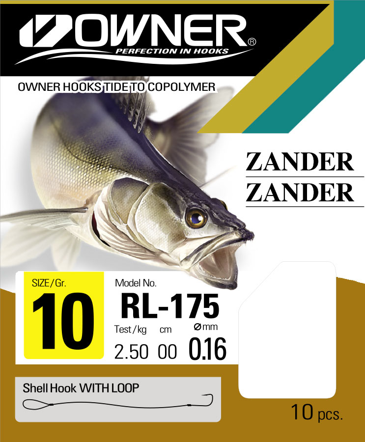 Owner Zander RL-607 80cm - Bas de ligne carnassiers
