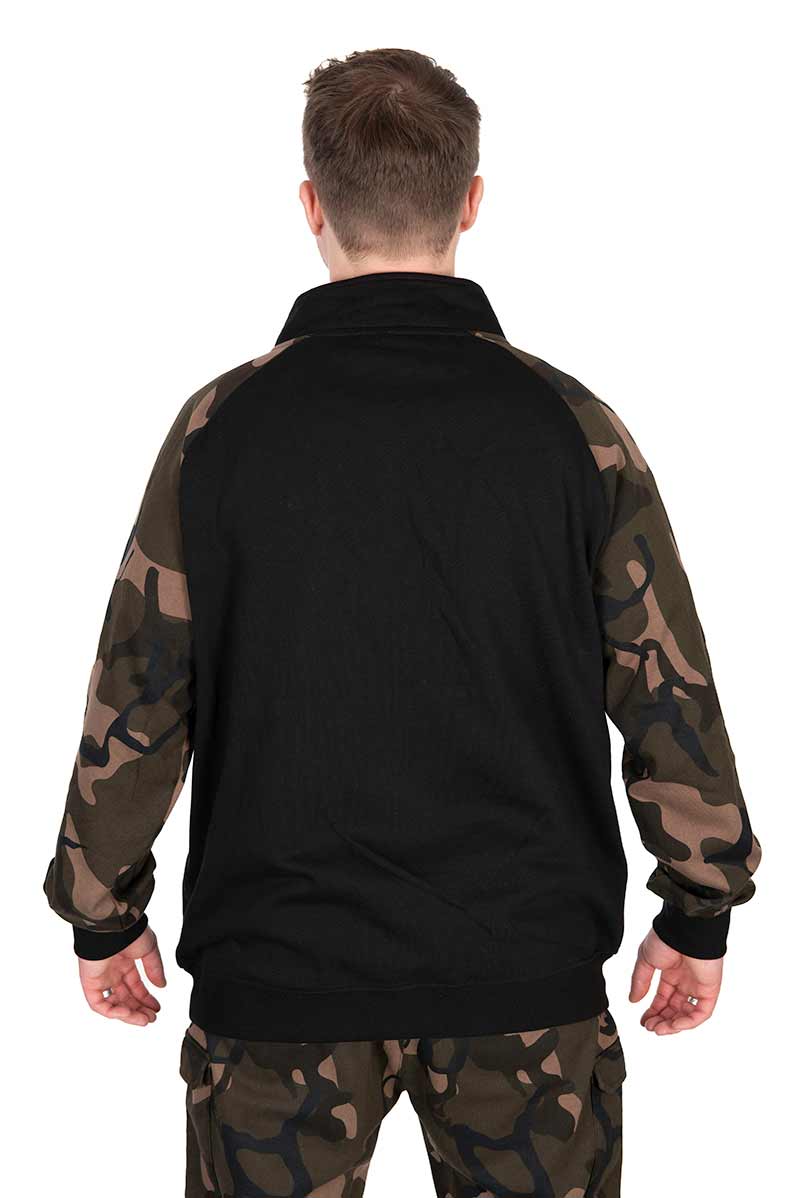 Sweatshirt  Fox LW Black/Camo QTR Zip