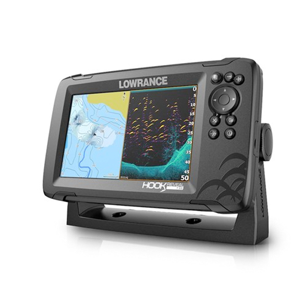 Echosondeur Lowrance Hook Reveal 50/200 HDI Row Fishfinder